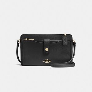 NWT! Coach crossbody bag in black!